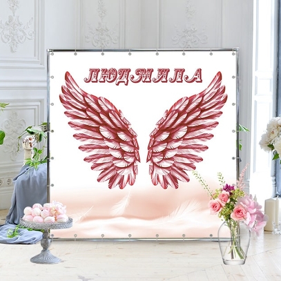 Фотозона С крыльями от магазина  Fotodecor