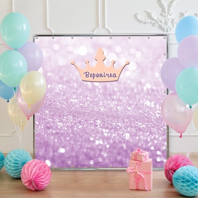 Фотозона С короной от магазина  Fotodecor